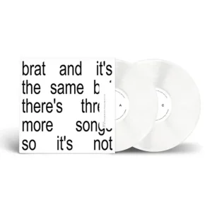 brat and it’s the same but there’s three more songs so it’s not 2LP
