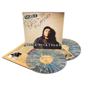 Bruce Dickinson More Balls To Picasso Vinyl LP Clear, White & Blue Splatter Colour 2025