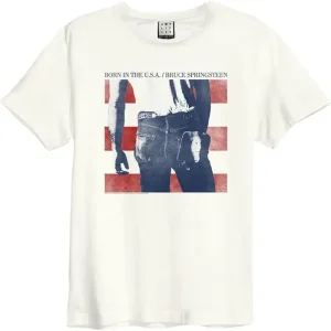Bruce Springsteen Born In The USA Vintage White Medium T-Shirt