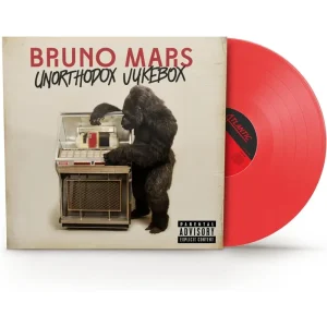 Bruno Mars Unorthodox Jukebox Vinyl LP Red Colour 2025