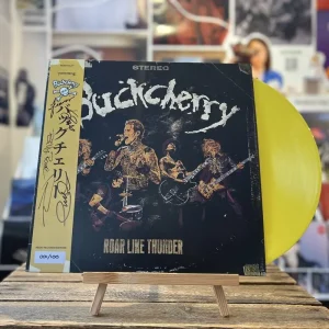 Buckcherry Roar Like Thunder Vinyl LP Signed Assai Obi Edition Yellow Colour 2025