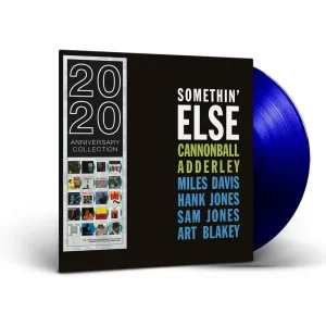 Cannonball Adderley Somethin’ Else Vinyl LP Blue Colour 2019