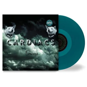 Cardiacs Guns Vinyl LP Aqua Marine Transparent Colour 2025