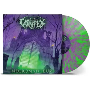 Carnifex Necromanteum Vinyl LP Neon Green With Purple Splatter 2023