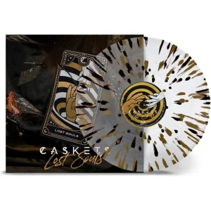 Caskets Lost Souls Vinyl LP Clear with Gold Black Splatter Colour 2023