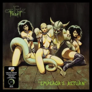 Celtic Frost Emperor’s Return Vinyl LP Green & Black Swirl Colour 2023
