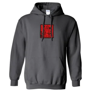 Charcoal Patch Hoodie
