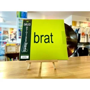 Charli XCX Brat Vinyl LP Signed Assai Obi Edition Translucent Black Colour 2024