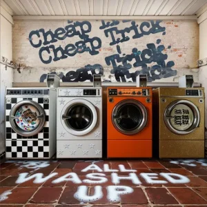Cheap Trick All Washed Up Vinyl LP Graphite Marble Colour Due Out 14/11/25