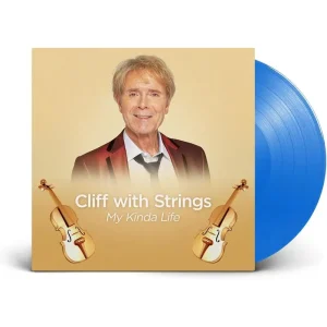 Cliff Richard Cliff with Strings – My Kinda Life Vinyl LP Blue Colour 2023