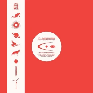 Cloakroom Last Leg Of The Human Table Vinyl LP Clear w/Red Blob 2025