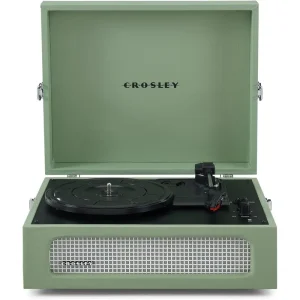 Crosley Voyager Portable Sage Green Turntable