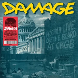 Damage Recorded Live Off the Board At CBGB Vinyl LP RSD 2024