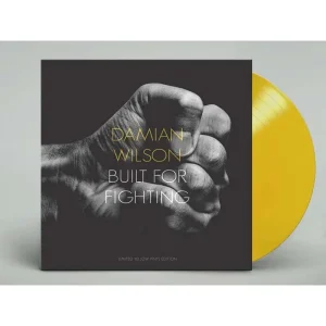 Damian Wilson Built For Fighting Vinyl LP Transparent Yellow Colour 2024
