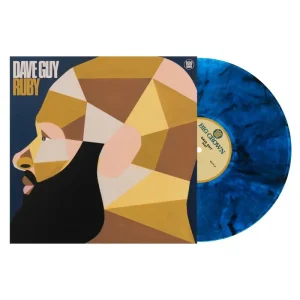 Dave Guy Ruby Vinyl LP Indies Blue Smoke Colour 2024
