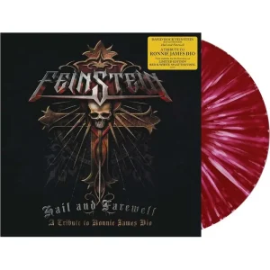 David ‘Rock’ Feinstein Bitten By The Beast Vinyl LP Red & White Splatter Colour 2024