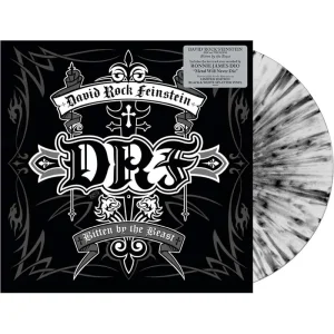 David ‘Rock’ Feinstein Bitten By The Beast Vinyl LP White & Black Splatter Colour 2024