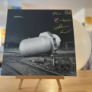 Deadletter Hysterical Strength Vinyl LP Indies Pearl White Colour *SIGNED*