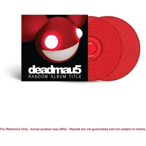 Deadmau5 Random Album Title Vinyl LP Red Colour 2024
