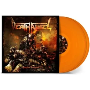 Death Angel Relentless Retribution Vinyl LP Solid Orange Colour Due Out 05/09/25