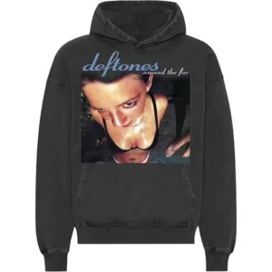 Deftones Around The Fur Charcoal Grey Medium Hoodie