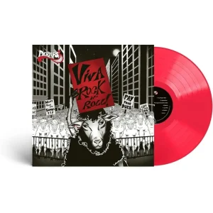 Deraps Viva Rock N’ Roll Vinyl LP Transparent Red Colour 2025