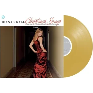 Diana Krall Christmas Songs Vinyl LP Gold Colour 2023