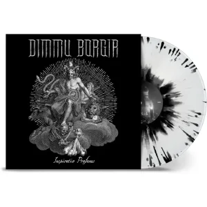 Dimmu Borgir Inspiratio Profanus Vinyl LP Black & White Splatter Colour 2023