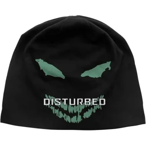 Disturbed Face Black Beanie Hat