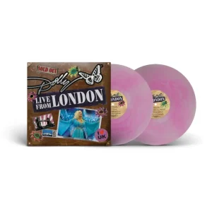 Dolly Parton Dolly: Live From London Vinyl LP Cotton Candy Colour Due Out 10/10/25