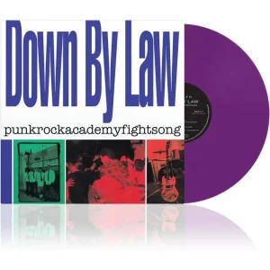 Down By Law Punkrockacademyfightsong Vinyl LP Purple Colour 2024