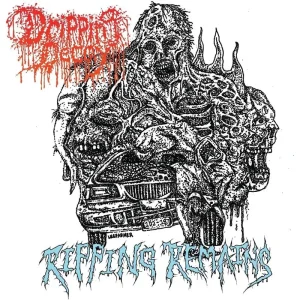 Dripping Decay Ripping Remains Vinyl LP Yellow With Lime Green Splatter Colour 2024
