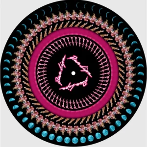 Dua Lipa Future Nostalgia Vinyl LP Zoetrope Picture Disc 2024