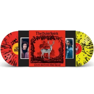 Duke Spirit Cuts Across The Land (Dleuxe) Vinyl LP Red & Yellow Splatter Colour 2025