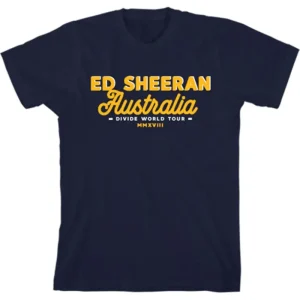 Ed Aus Lock Up Navy Tee