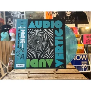 Elbow Audio Vertigo Vinyl LP Signed Assai Obi Edition Transparent Blue Colour 2024