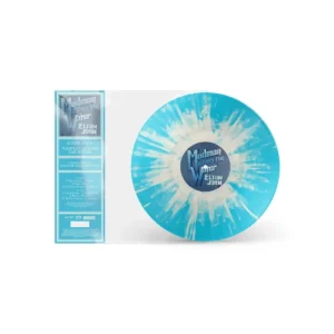 Elton John Madman Across The Water Vinyl LP Blue Splatter Colour 2024