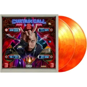 Eminem Curtain Call 2 Vinyl LP Orange Colour 2022