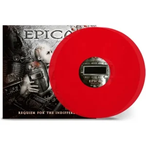 Epica Requiem For The Indifferent Vinyl LP Transparent Red Colour 2023