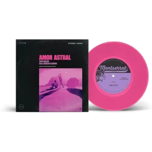 Eric Hilton Amor Astral 7″ Vinyl Single Pink Colour 2023