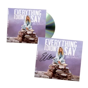 Everything I Didn’t Say CD with signed artcard