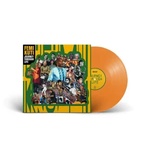 Femi Kuti Journey Through Life Vinyl LP Opaque Orange Colour 2025
