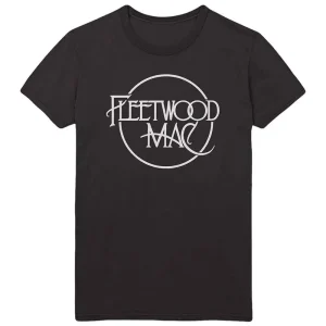 Fleetwood Mac Classic Logo Black Large T-Shirt