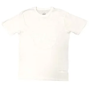 Fleetwood Mac Classic Logo Hi-Build White Small T-Shirt