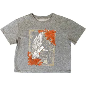 Fleetwood Mac Dove Cropped Grey Ladies X-Large T-Shirt