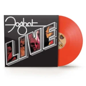 Foghat Live Vinyl LP Transparent Orange Colour Rocktober 2024