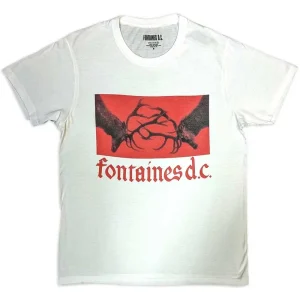 Fontaines D.C. Clashing Stags White XX-Large T-Shirt