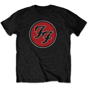 Foo Fighters FF Logo Black X-Large T-Shirt