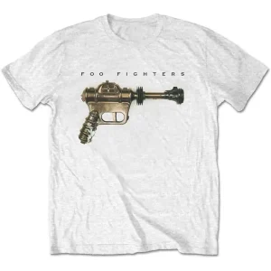 Foo Fighters Ray Gun White XX-Large T-Shirt