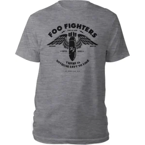Foo Fighters Stencil Grey X-Large T-Shirt